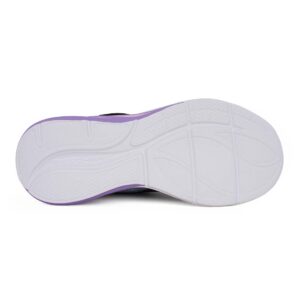 Skechers 303709L/BKMT Παιδικό αθλητικό με φωτάκια On/Off για κορίτσι σε συνθετικό υλικό και αδιαβροχοποιημένο ύφασμα Μαύρο/Multi - Image 4