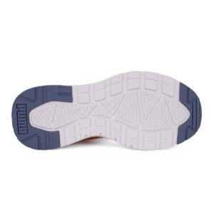 Puma Trinity 2 LT Jr 403703 09 Εφηβικό αθλητικό για αγόρι σε συνθετικό υλικό και ύφασμα Γκρι/Πορτοκαλί - Image 4