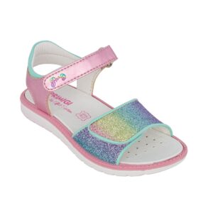 Primigi 1385199 Α Παιδικό πέδιλο για κορίτσι δερμάτινο Λιλά/Multi - Image 2