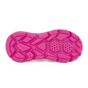 Geox J FLEXYPER FAST J55N5A 02A9J C8238 A Παιδικό αθλητικό για κορίτσι σε συνθετικό υλικό και ύφασμα Φουξ/Multicolor - Image 5