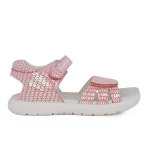 Biomecanics 262206-A822 Β Παιδικό πέδιλο για κορίτσι δερμάτινο Ροζ