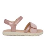 Geox J SANDAL HAITI J658ZC 0NFMA C8010 A Παιδικό πέδιλο για κορίτσι δερμάτινο Ροζ/Nude