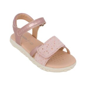 Geox J SANDAL HAITI J658ZC 0NFMA C8010 B Παιδικό πέδιλο για κορίτσι δερμάτινο Ροζ/Nude - Image 2