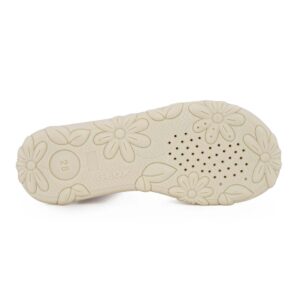 Geox J SANDAL HAITI J658ZC 0NFMA C8010 B Παιδικό πέδιλο για κορίτσι δερμάτινο Ροζ/Nude - Image 4