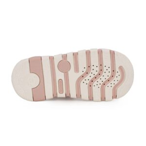 Geox S SANDAL IUPIDOO B6517B 054GN C0406 Παιδικό παπουτσοπέδιλο για κορίτσι σε οικολογικό δέρμα και ύφασμα Λευκό/Ροζ/Φράουλα - Image 4