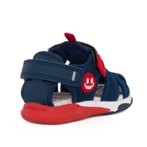 Primigi 1456155 Παιδικό παπουτσοπέδιλο για αγόρι σε ύφασμα και συνθετικό υλικό Μπλε/Κόκκινο - Image 3