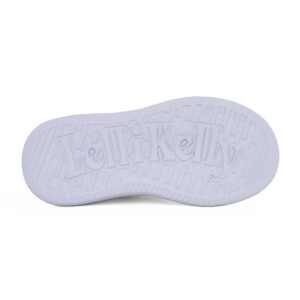 Lelli Kelly LKAA5622-BIFU AGATA Παιδικό sneaker για κορίτσι σε συνθετικό δέρμα Λευκό/Καρδιές - Image 4