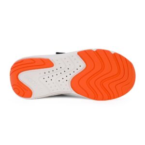 Geox J PRO-RAN J65P7F 01454 C0659 B Παιδικό αθλητικό για αγόρι σε συνθετικό υλικό και ύφασμα Μπλε Navy/Πορτοκαλί - Image 5