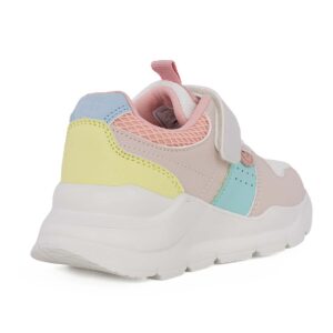 XTI 153009 Παιδικό Sneaker για κορίτσι σε συνθετικό δέρμα και ύφασμα Ροζ Πούδρα/Multicolor - Image 3