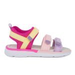Xti 15311102 Παιδικό πέδιλο για κορίτσι σε συνθετικό υλικό και ύφασμα Φουξ/Multicolor