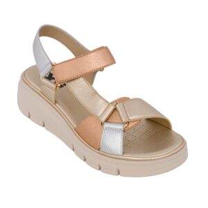 Xti 145398 Εφηβικό πέδιλο για κορίτσι σε συνθετικό δέρμα Χρυσό/Μπρονζέ - Image 2