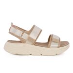 Xti 14526401 Εφηβικό πέδιλο για κορίτσι σε συνθετικό υλικό και ύφασμα Μπεζ