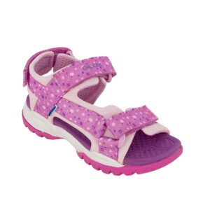 Geox J BOREALIS G. A J550WA 015AN C8215 A Παιδικό πέδιλο για κορίτσι σε αδιάβροχο ύφασμα Ροζ/Μωβ - Image 2