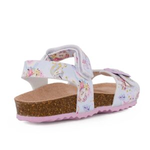 Geox J ADRIEL G. C J028MC 00004 C0BE8 Παιδικό πέδιλο για κορίτσι δερμάτινο Ροζ/Multi - Image 4