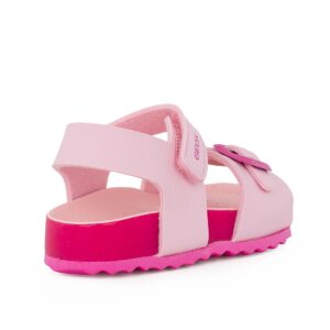 Geox B SANDAL CHALKI B652RA 000BC C0808 Α Παιδικό πέδιλο για κορίτσι σε οικολογικό δέρμα Ροζ/Φουξ - Image 3