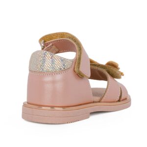 Ricco 272 Παιδικό πέδιλο για κορίτσι δερμάτινο Χαλκός - Image 4