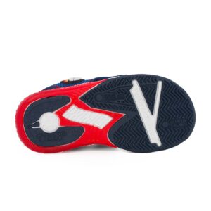 Primigi 1457011 Πέδιλο με φωτάκια για αγόρι σε ύφασμα  Μπλε/Κόκκινο - Image 5