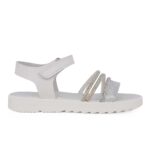 Ricco A30306V3 B Παιδικό πέδιλο για κορίτσι δερμάτινο Λευκό