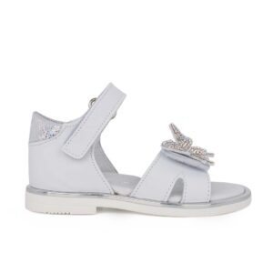 Ricco 272P3 Παιδικό πέδιλο για κορίτσι δερμάτινο Λευκό