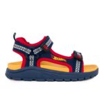 Primigi 1491000 Παιδικό πέδιλο Hot Wheels για αγόρι σε ύφασμα και συνθετικό υλικό Μπλε/Κόκκινο