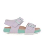 Garvalin 262472-D164 Α Παιδικό πέδιλο για κορίτσι σε οικολογικό δέρμα Λιλά