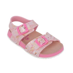 Garvalin 262461-A032 Παιδικό πέδιλο για κορίτσι σε οικολογικό δέρμα Ροζ/Παπάκια - Image 2
