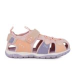 Garvalin 262715-B708 Παιδικό παπουτσοπέδιλο για κορίτσι σε ύφασμα και συνθετικό υλικό Nude/Λιλά