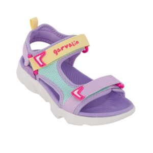 Garvalin 262770-C269 Παιδικό πέδιλο για κορίτσι υφασμάτινο Λιλά/Ροζ - Image 2