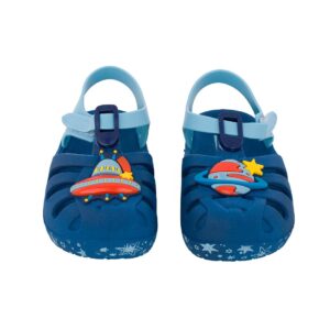 Ipanema 780-26425-39-2 Παιδικό πέδιλο θαλάσσης για αγόρι σε συνθετικό υλικό Μπλε/Πλανήτες