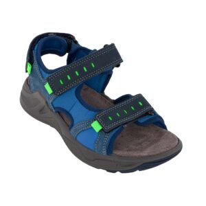 Primigi 1398700 Β Εφηβικό πέδιλο για αγόρι σε δέρμα και ύφασμα Μπλε - Image 2