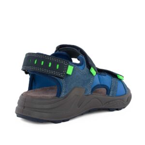 Primigi 1398700 Β Εφηβικό πέδιλο για αγόρι σε δέρμα και ύφασμα Μπλε - Image 4