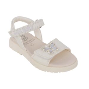 Lelli Kelly LKCV5510-BI01 NATHALIE Παιδικό πέδιλο για κορίτσι δερμάτινο Λευκό - Image 2