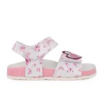 Lelli Kelly LKCB5580-RO02 OLIVIA Παιδικό πέδιλο για κορίτσι σε οικολογικό δέρμα Λευκό/Ροζ