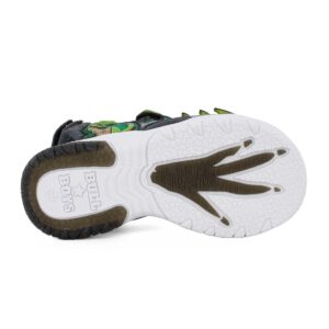 Bull Boys VELOCIRAPTOR DNCR5199-GR11 Παιδικό πέδιλο με ήχο on/off για αγόρι σε ύφασμα και συνθετικό δέρμα Γκρι - Image 4