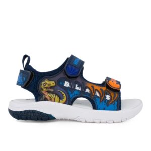 Bull Boys VELOCIRAPTOR DNCR5199-BL11 Παιδικό πέδιλο με ήχο On/Off για αγόρι σε ύφασμα και συνθετικό δέρμα Μπλε