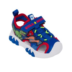 Bull Boys T-REX DNCR5190-RY11 Παιδικό παπουτσοπέδιλο με ήχο on/off για αγόρι σε ύφασμα και συνθετικό δέρμα Μπλε - Image 2