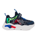 Modum SP014955 Παιδικό αθλητικό Spiderman με φωτάκια για αγόρι σε συνθετικό υλικό και ύφασμα Μπλε