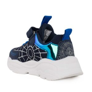 Modum SP014955 Παιδικό αθλητικό Spiderman με φωτάκια για αγόρι σε συνθετικό υλικό και ύφασμα Μπλε - Image 3