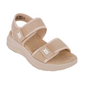 Xti 145401 Εφηβικό πέδιλο για κορίτσι σε συνθετικό υλικό και ύφασμα Μπεζ - Image 2