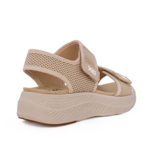 Xti 145401 Εφηβικό πέδιλο για κορίτσι σε συνθετικό υλικό και ύφασμα Μπεζ - Image 3