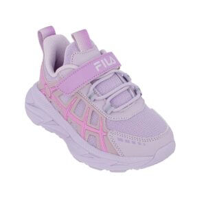 Fila MOTION 5 MEMORY VELCRO 3YF61005-800 Παιδικό αθλητικό για κορίτσι σε συνθετικό υλικό και ύφασμα Μωβ - Image 2