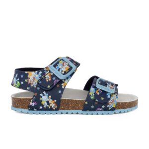 Garvalin 262871-A008 Παιδικό πέδιλο Bluey για αγόρι σε οικολογικό δέρμα Μπλε