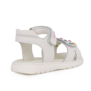 Garvalin 262424-A050 Παιδικό πέδιλο για κορίτσι δερμάτινο Λευκό - Image 3