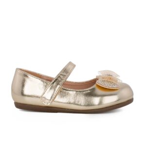 Adam’s 1-916-26003-39 Παιδική μπαλαρίνα για κορίτσι σε οικολογικό δέρμα Χρυσό