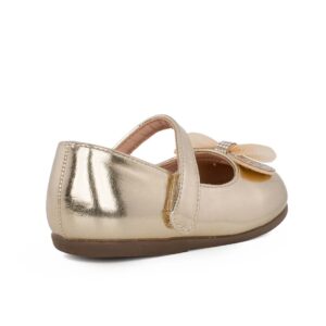 Adam’s 1-916-26003-39 Παιδική μπαλαρίνα για κορίτσι σε οικολογικό δέρμα Χρυσό - Image 4