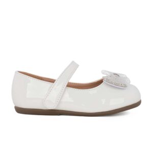 Adam’s 1-916-26003-39 Παιδική μπαλαρίνα για κορίτσι σε οικολογικό δέρμα Λευκό