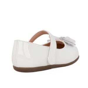 Adam’s 1-916-26003-39 Παιδική μπαλαρίνα για κορίτσι σε οικολογικό δέρμα Λευκό - Image 4