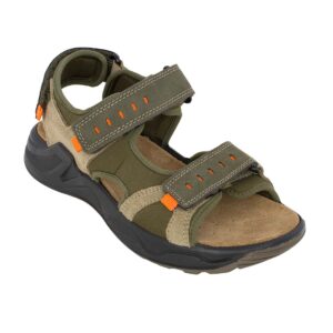 Primigi 1398733 Β Εφηβικό πέδιλο για αγόρι σε δέρμα και ύφασμα Λαδί - Image 2