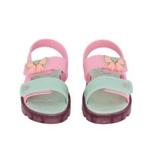 Ipanema Zaxy 780-26230-38-2 Παιδικό πέδιλο για κορίτσι σε συνθετικό υλικό Ροζ/Βεραμάν