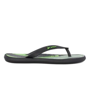 Rider 780-26065-38-1 Eφηβική σαγιονάρα για αγόρι σε συνθετικό υλικό Μαύρο/Πράσινο - Image 2